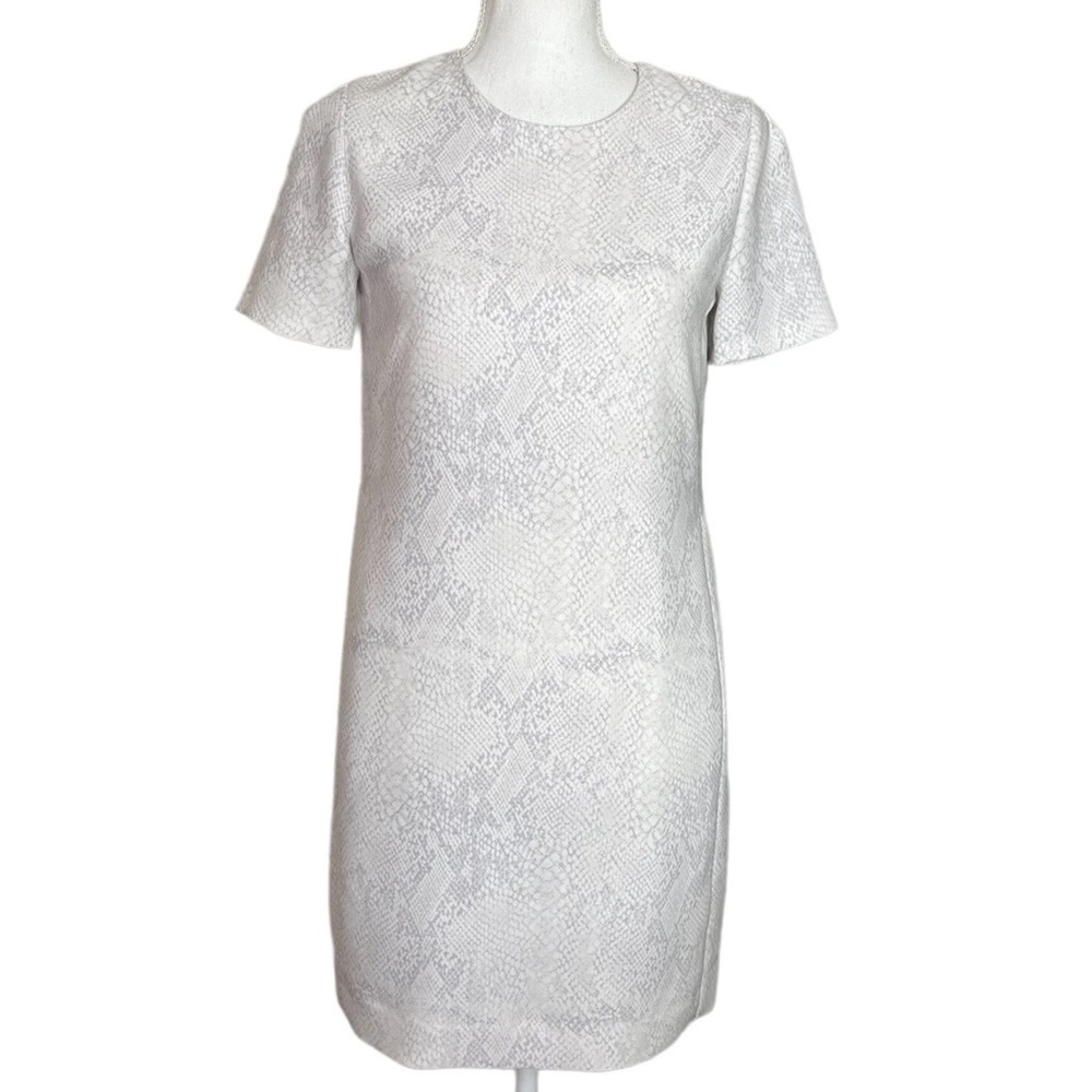 Aritzia Babaton Patricio Snakeskin Print Dress